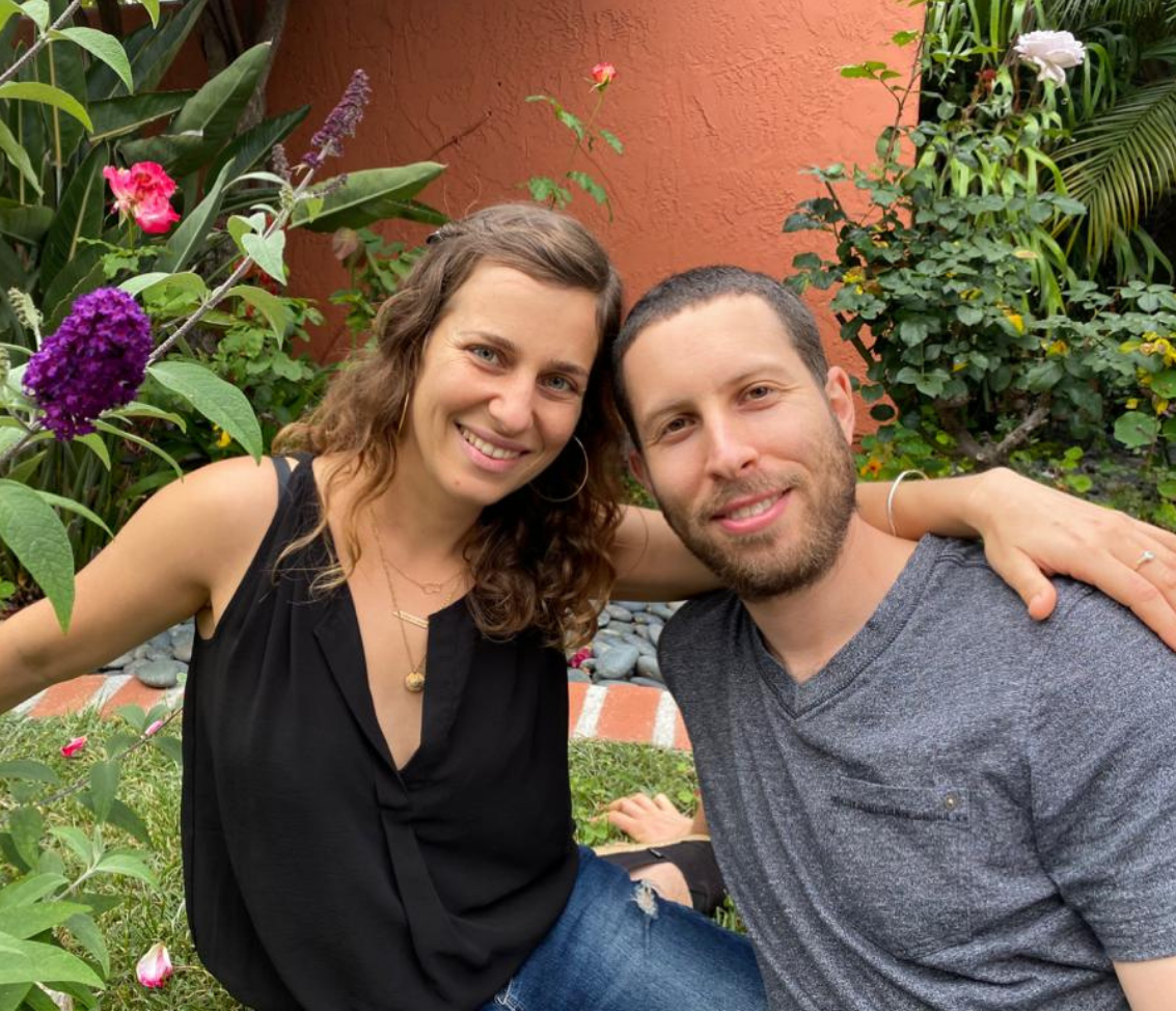 picture of SomaShare co-founders Tomer and Marina Yanay-Triner