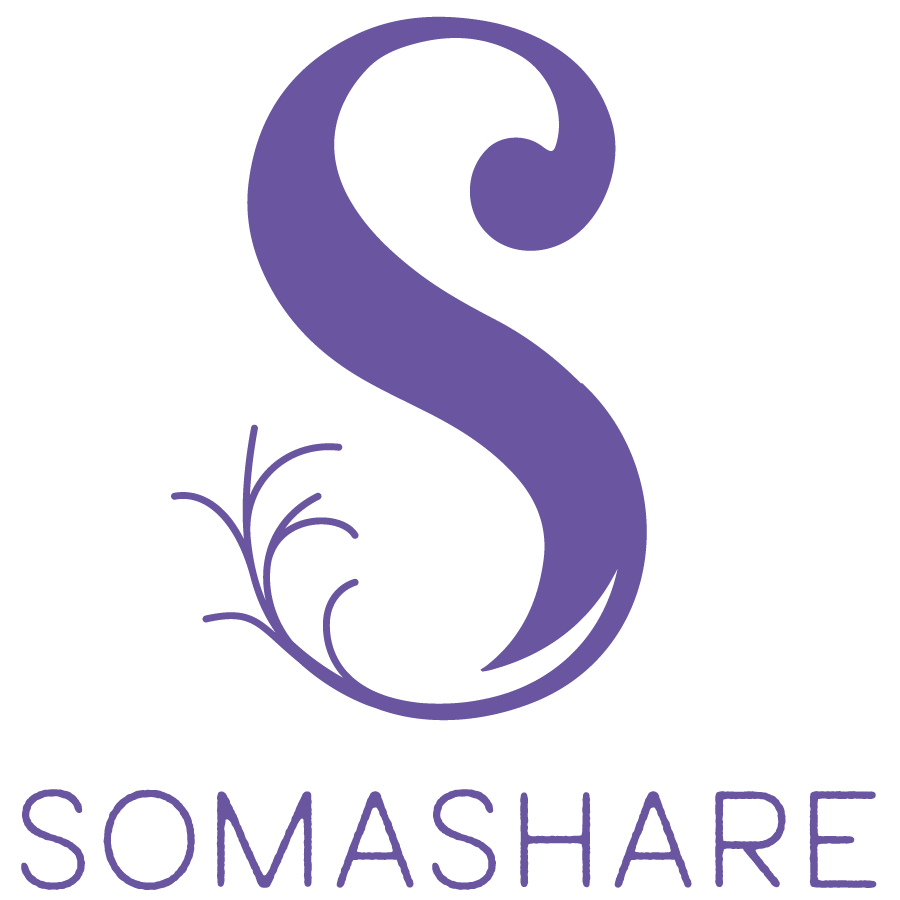 purple SomaShare logo